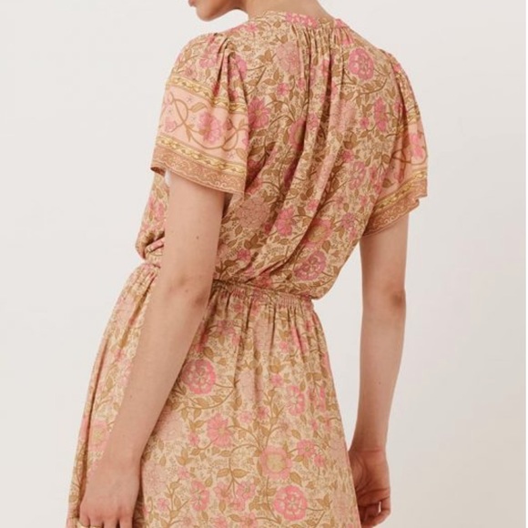 Spell Love Story Short Sleeve Blouse in Peach Blossom - Picture 9 of 15